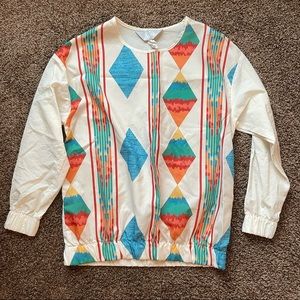 👌3/$12👌 Vintage Printed Blouse